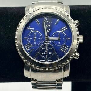 Blue & Silver Charming Charlie Men’s Watch